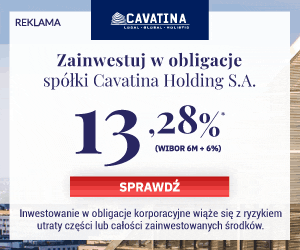Publiczna emisja obligacji Cavatina Holding