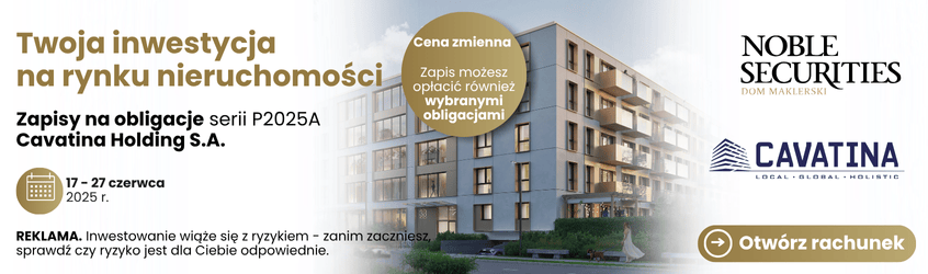 Publiczna emisja obligacji Cavatina Holding