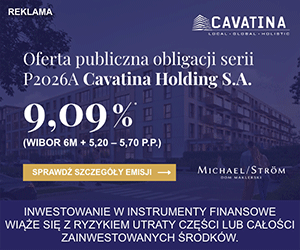 Publiczna emisja obligacji CAVATINA