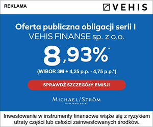 Publiczna emisja obligacji Vehis