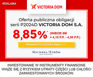 Publiczna emisja obligacji Victoria Dom
